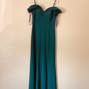 Green Long Dress